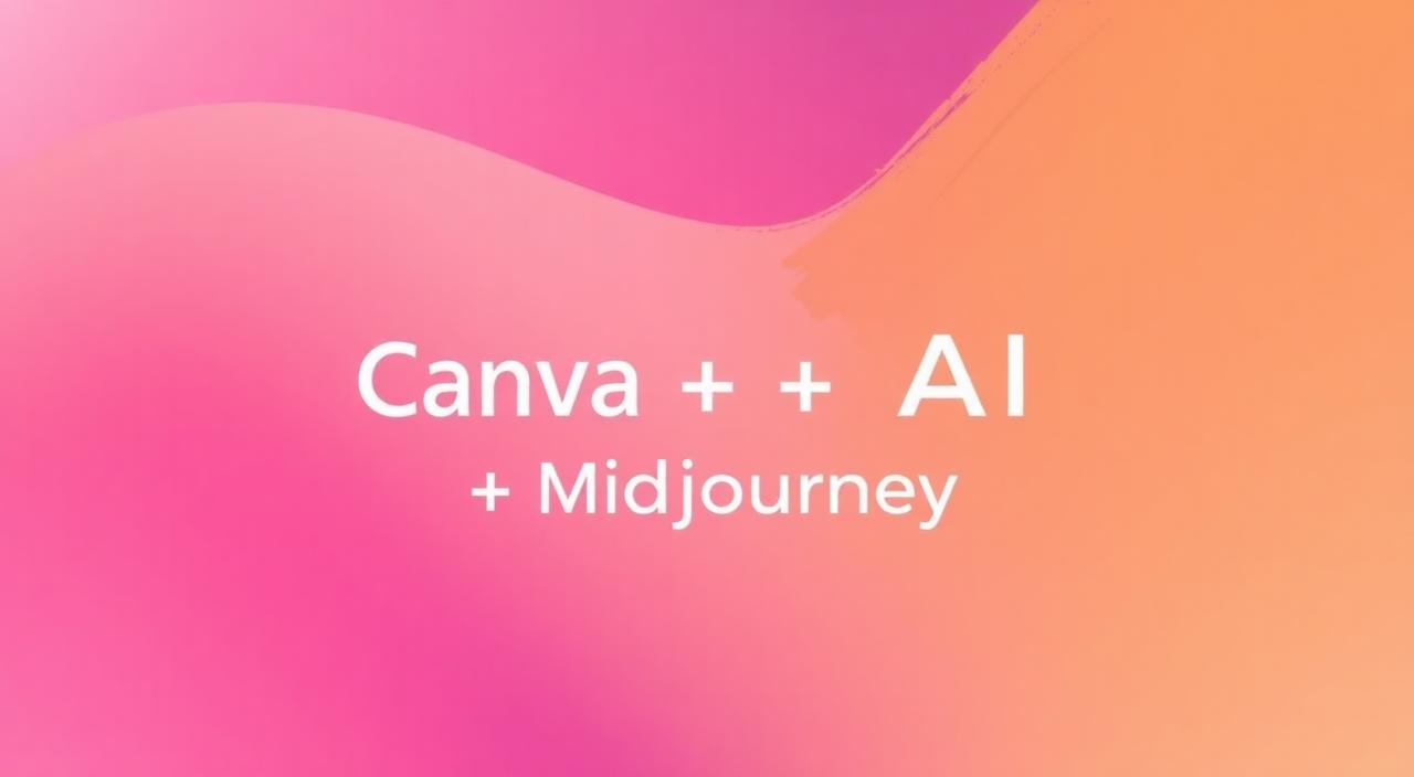 AI thiết kế: Canva AI + Midjourney