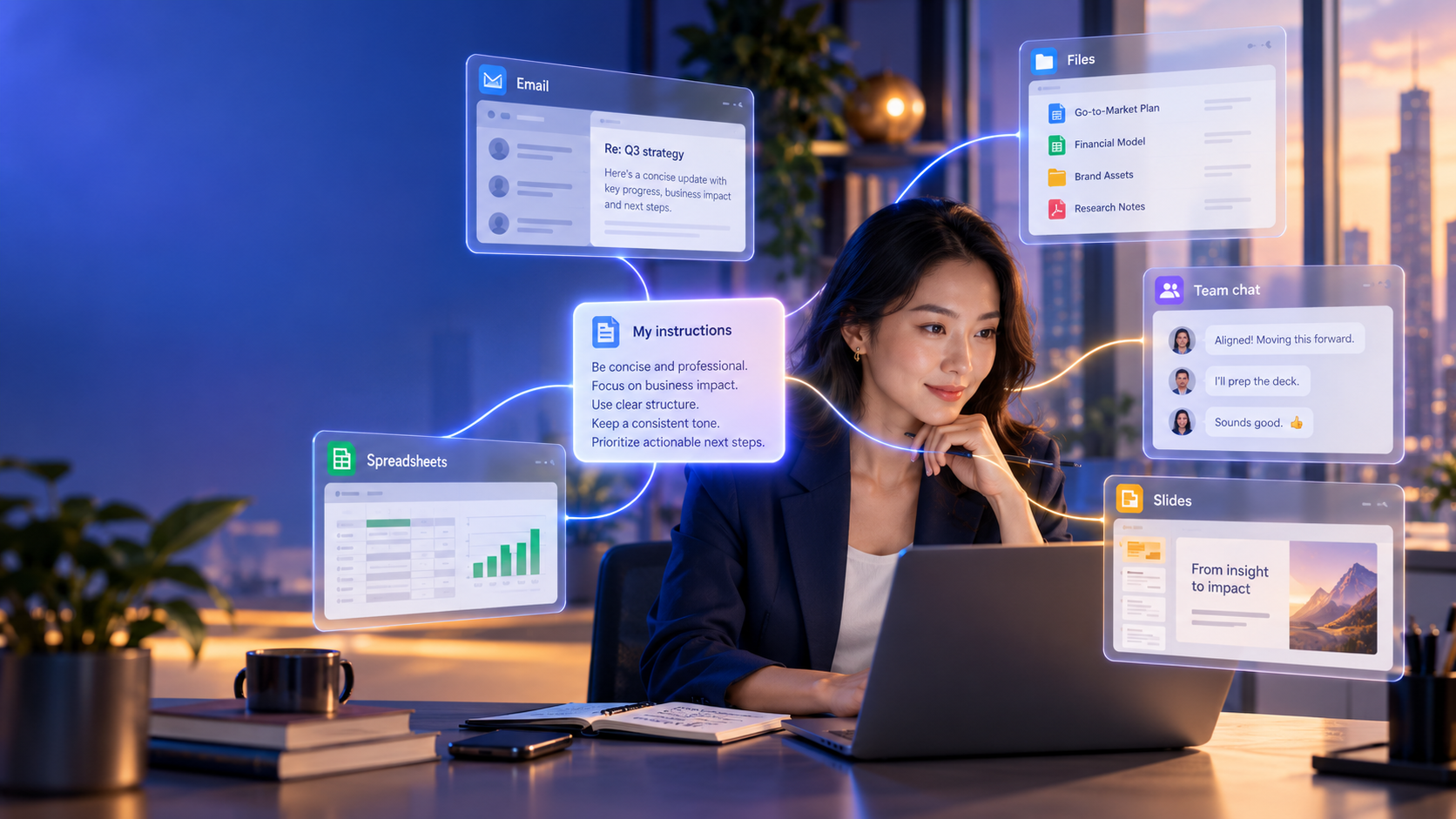 Gemini nhớ chỉ dẫn xuyên Workspace: từ prompt cá nhân thành playbook làm việc