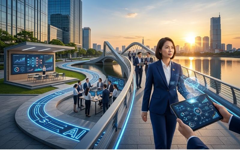 Chiến Lược AI Dành Cho Lãnh Đạo Doanh Nghiệp: Lộ Trình Đào Tạo Và Bứt Phá Trong Kỷ Nguyên Số