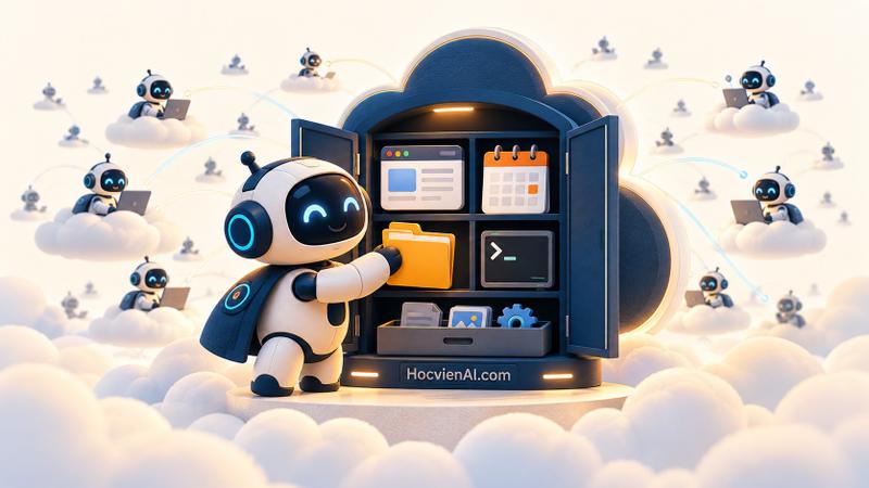 Một tỷ AI Agent có cần một tỷ máy tính riêng?