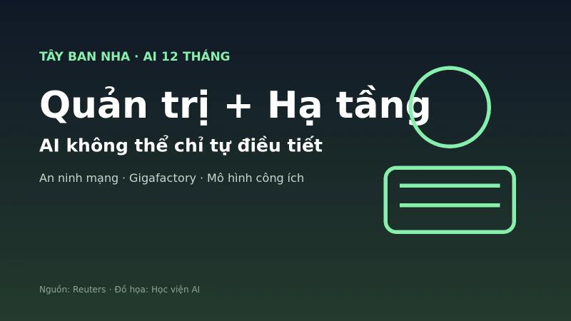 Tây Ban Nha đưa AI vào lộ trình 12 tháng: từ luật đến gigafactory