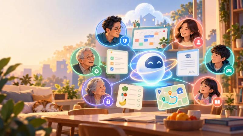 Google CC: AI Agent gia đình có tài khoản riêng, hỗ trợ tối đa 6 người