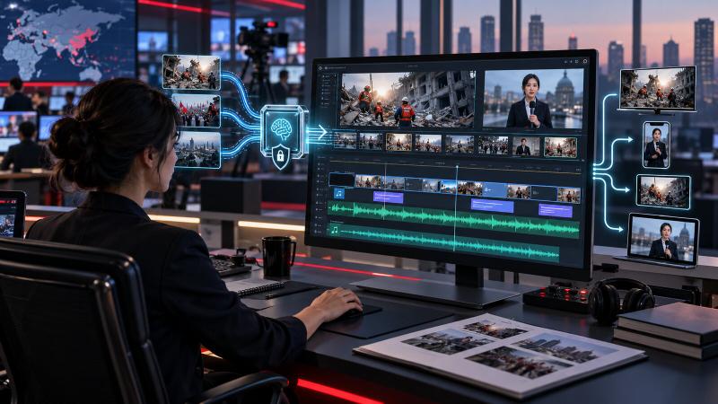 Reuters nối MCP với phòng dựng: AI biên tập video, con người giữ quyền duyệt