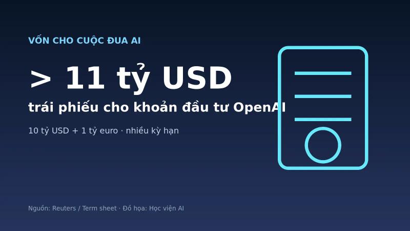 SoftBank phát hành hơn 11 tỷ USD trái phiếu để rót vốn vào OpenAI