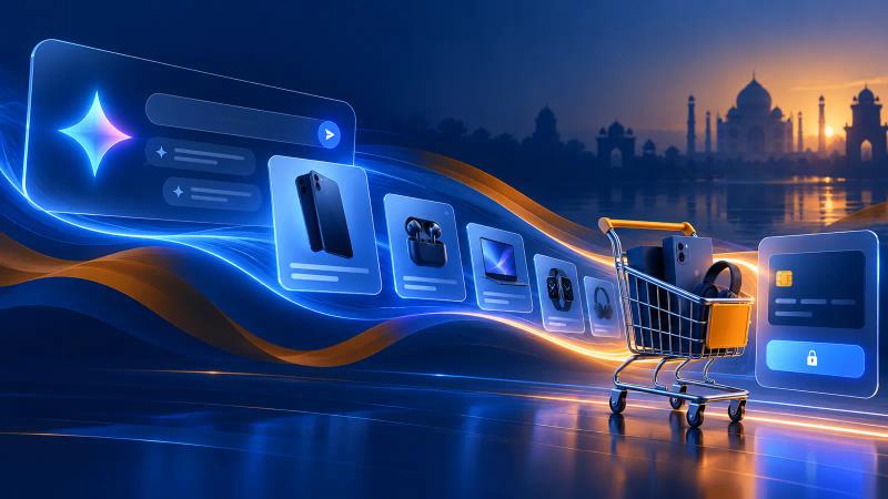 Gemini thử nút Mua với Flipkart: AI đi từ tư vấn tới giao dịch