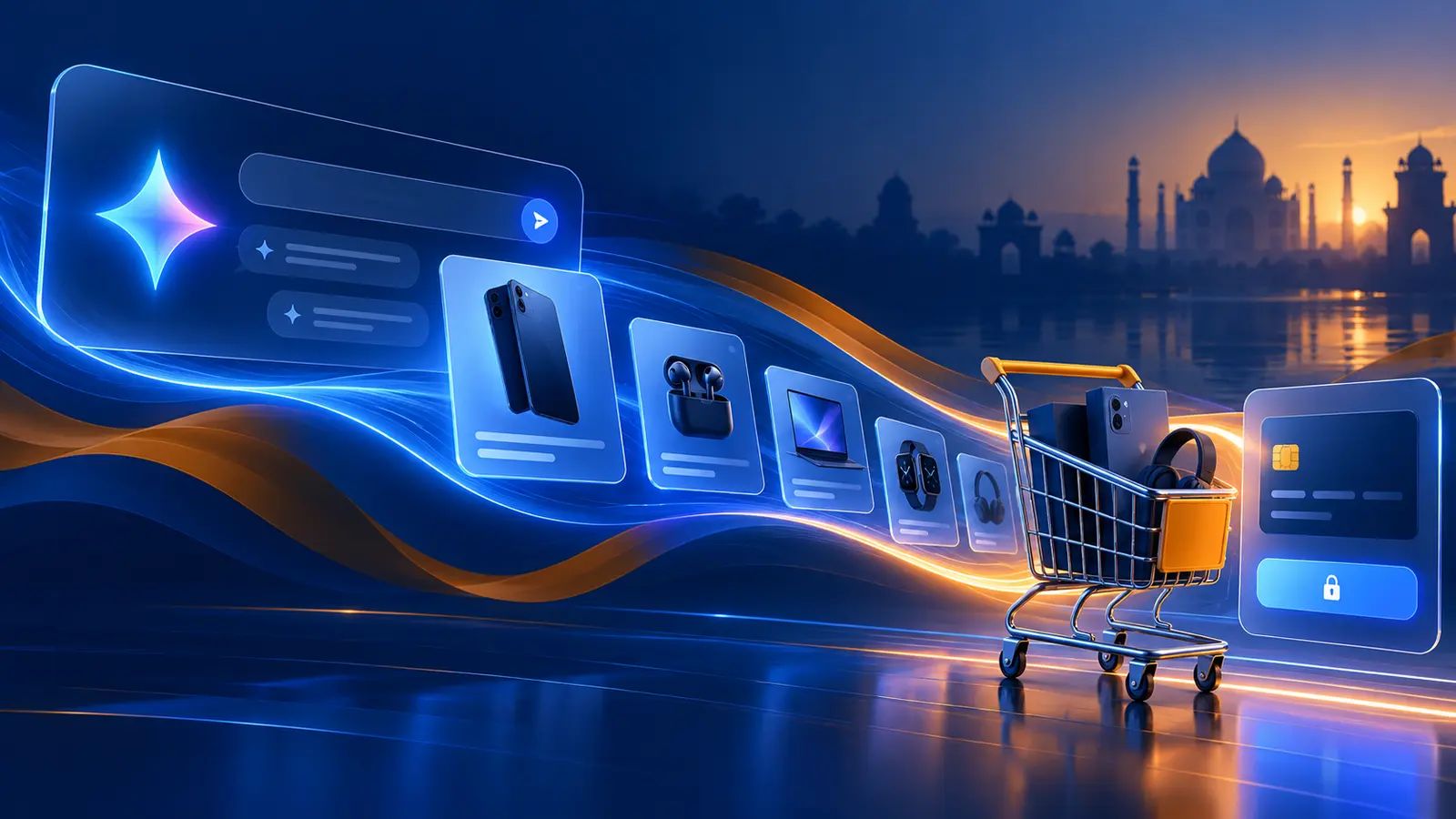 Gemini thử nút Mua với Flipkart: AI đi từ tư vấn tới giao dịch