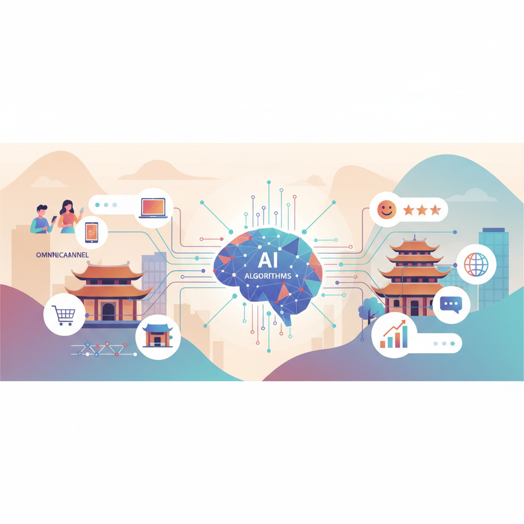 AI algorithms optimizing omnichannel customer experience in a Vietnamese business setting