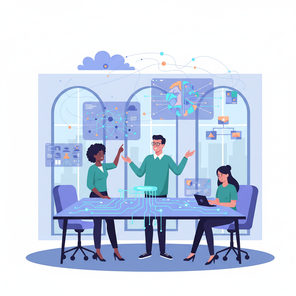 data scientists ai algorithms office collaboration