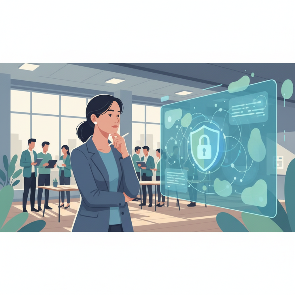 Quản lý xem xét quyền truy cập và điểm kiểm soát bảo mật của workflow AI