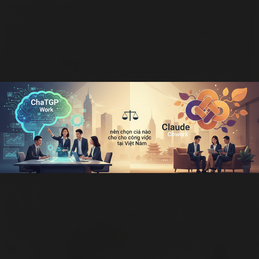 ChatGPT Work vs Claude Cowork: nên chọn cái nào cho công việc tại Việt Nam
