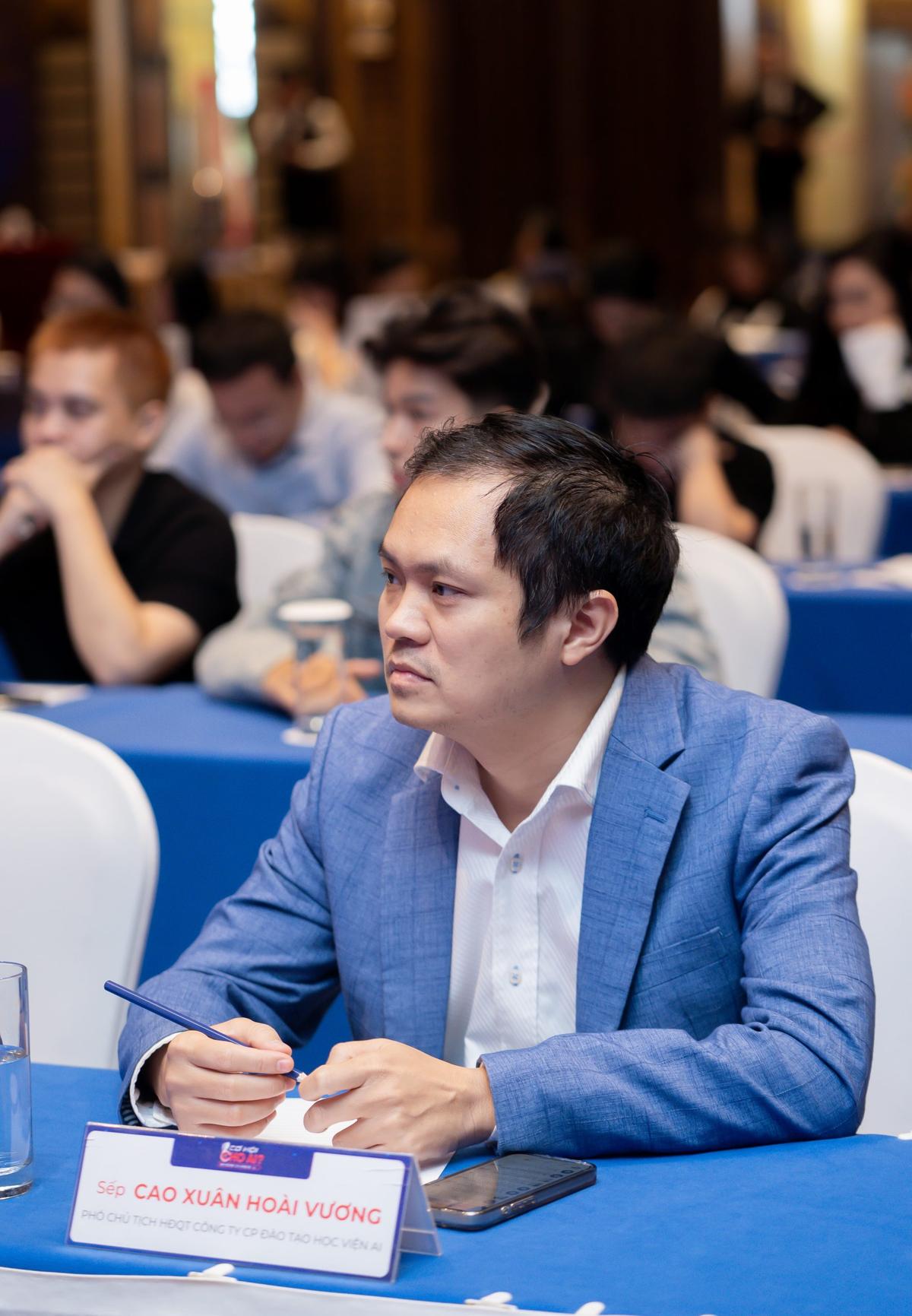 Sếp Cao Xuân Hoài Vương - Phó Chủ Tịch Học Viện AI
