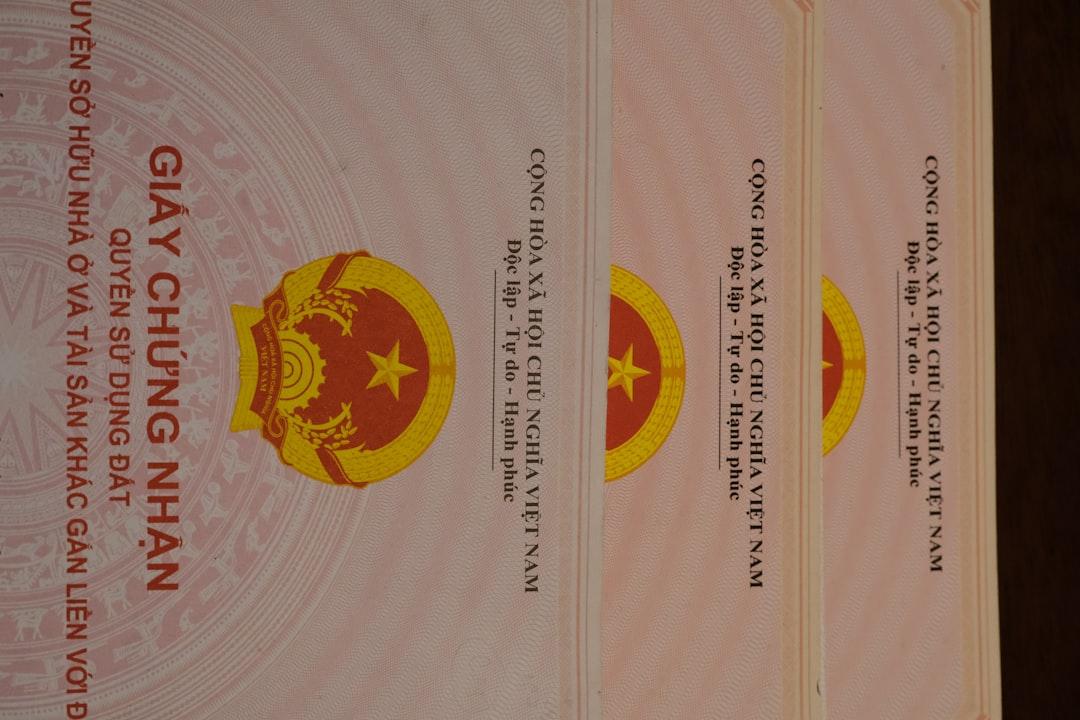 a close up of two books on a table